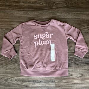 NEW🎄SUGAR PLUM Sweatshirt by Little Co. SZ 24 months